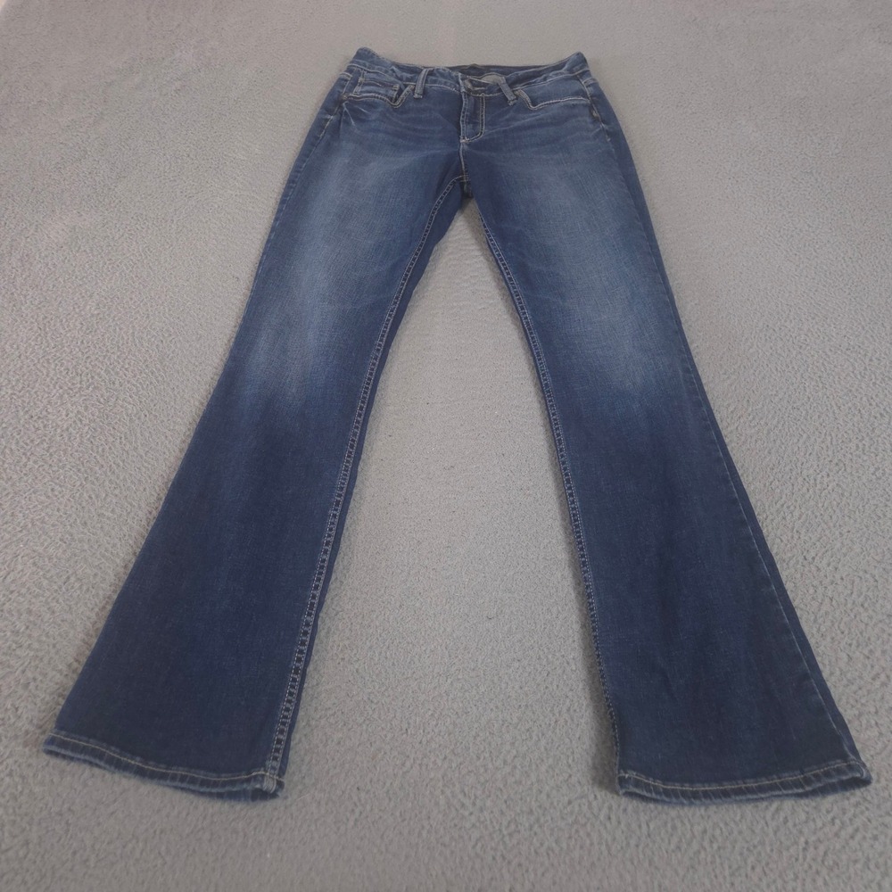 Silver Jeans Co. Jeans Womens 30x33 Blue Suki Slim Boot Stretch Bootcut‎ Denim